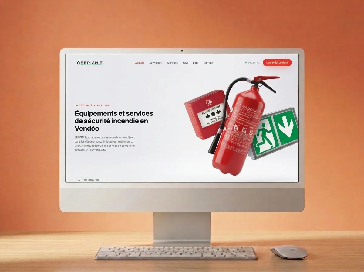 SERIGNIS — La sécurité incendie, sans zone d’ombre.