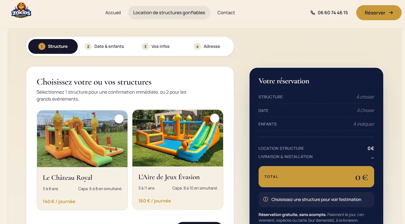 ZoKids — Le royaume des fêtes, livré à domicile.